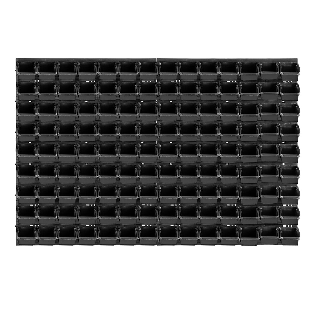KADAX Werkstattwandregal, 116x78cm Lagersystem aus robustem Kunststoff, UV-Resistentes Werkstattrega