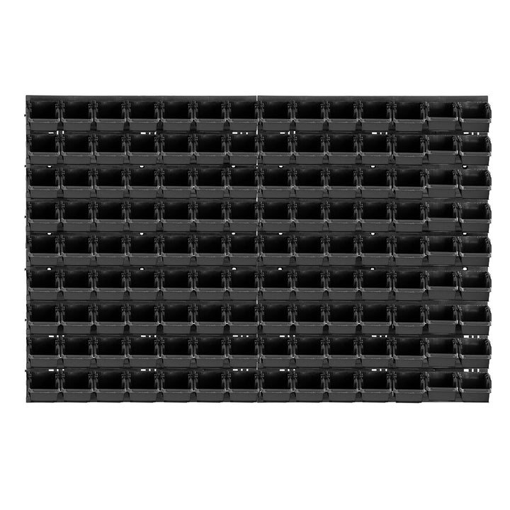 KADAX Werkstattwandregal, 116x78cm Lagersystem aus robustem Kunststoff, UV-Resistentes Werkstattrega