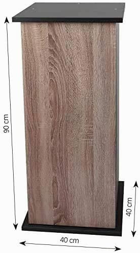 sera 32401 Unterschrank 90 cm mit Tür Walnut für Scaper Cube, Walnut