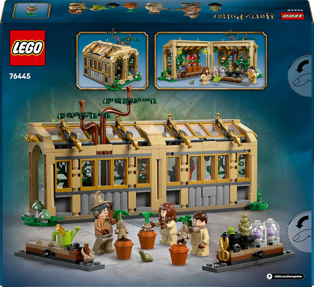 LEGO Harry Potter Schloss Hogwarts: Kräuterkundeunterricht – Spielset mit Neville Longbottom, Hermin