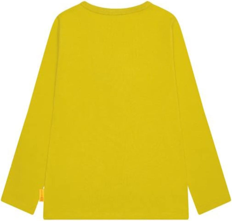 Steiff Unisex Kinder T Langarm Teddykopf mit Squeezer Shirt 92 Apple Green, 92 Apple Green