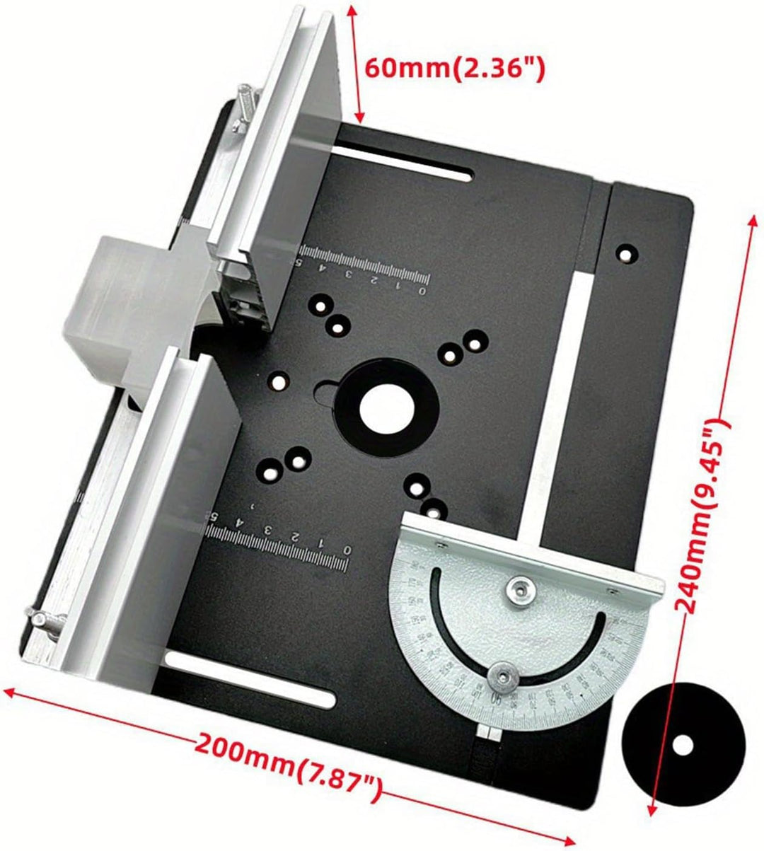 Oberfräsen-Liftsystem,Präzisions-Oberfräsen-Lift - Manuelles Hebe-Router-Hebesystem-Kit - Holzbearbe