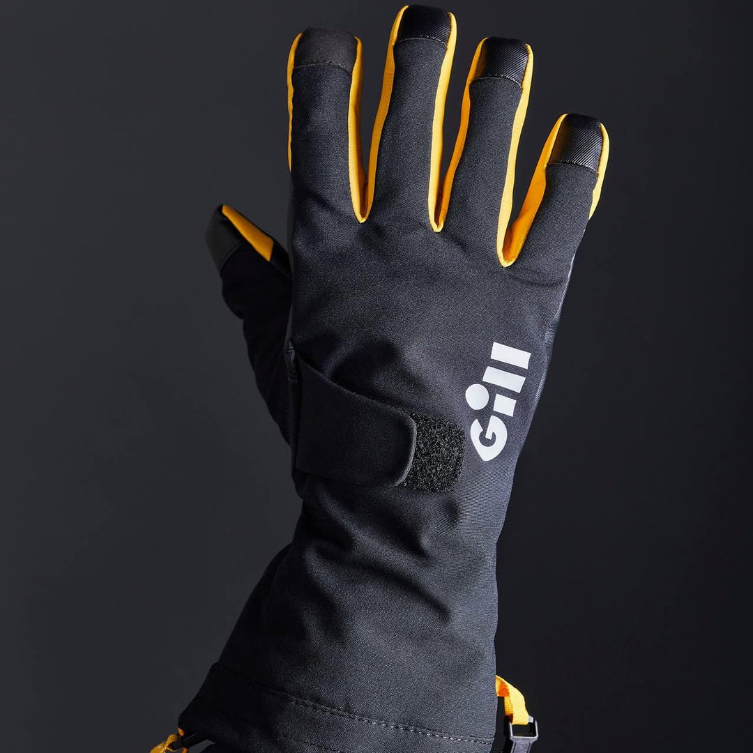 Gill Helmsman Gloves 7805 - Schwarz - Atmungsaktiv wasserdicht sprühfest XXL, XXL