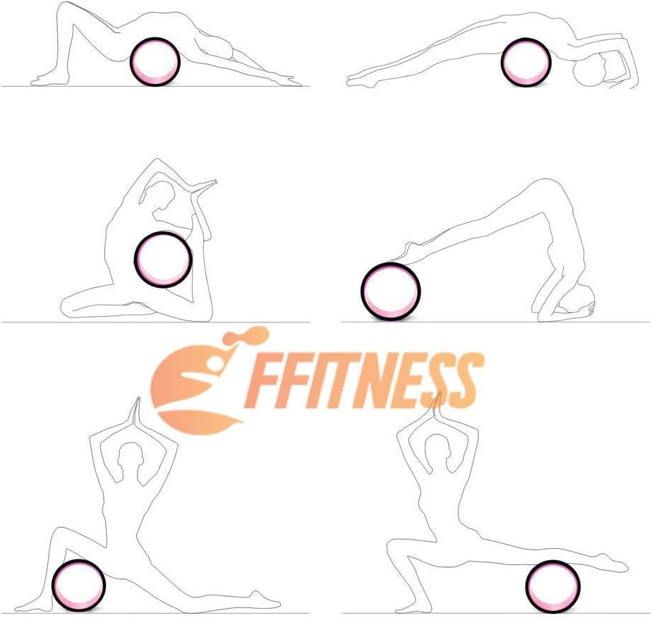 FSYC068V Body Dharma Yoga Wheel | Kreis Roller Ring für Training Pilates Fitness Workout Gym Gymnast