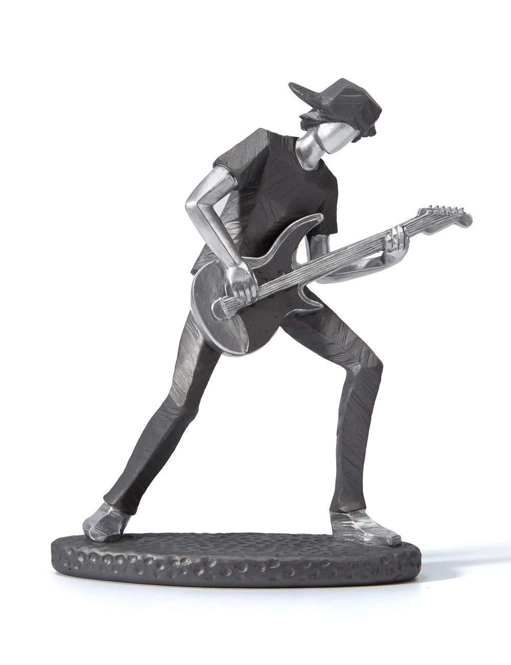 Amoy-Art Musik Figuren Skulptur Modern Dekor Statue Wohnzimmer Kunst Arts Polyresin Geschenk 24cm