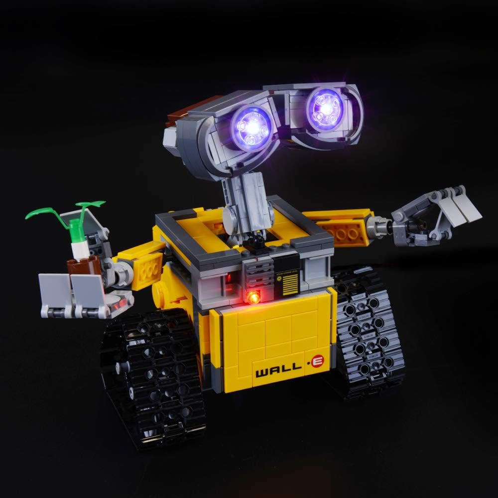 BRIKSMAX Led Beleuchtungsset für Lego Ideas Wall E, Kompatibel Mit Lego 21303 Bausteinen Modell - Oh