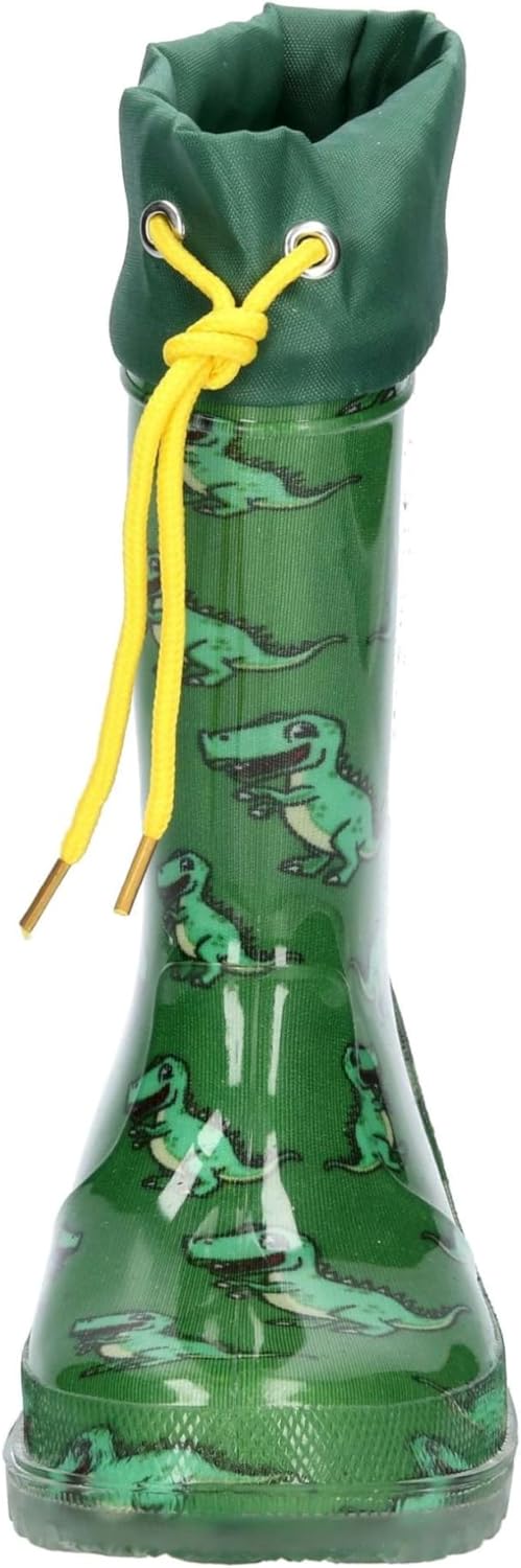 Lico Jungen Powerlight W Blinky Gummistiefel 21 EU Grün Gelb, 21 EU Grün Gelb