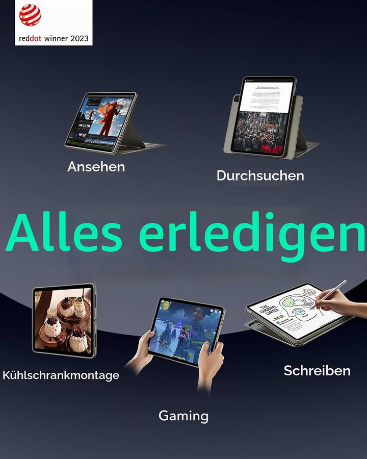 ESR Hülle für iPad Air 11 Zoll M4/M3/M2, iPad Air 8/7/6/5/4 (2026/2025/2024/2022/2020), drehbare Hül