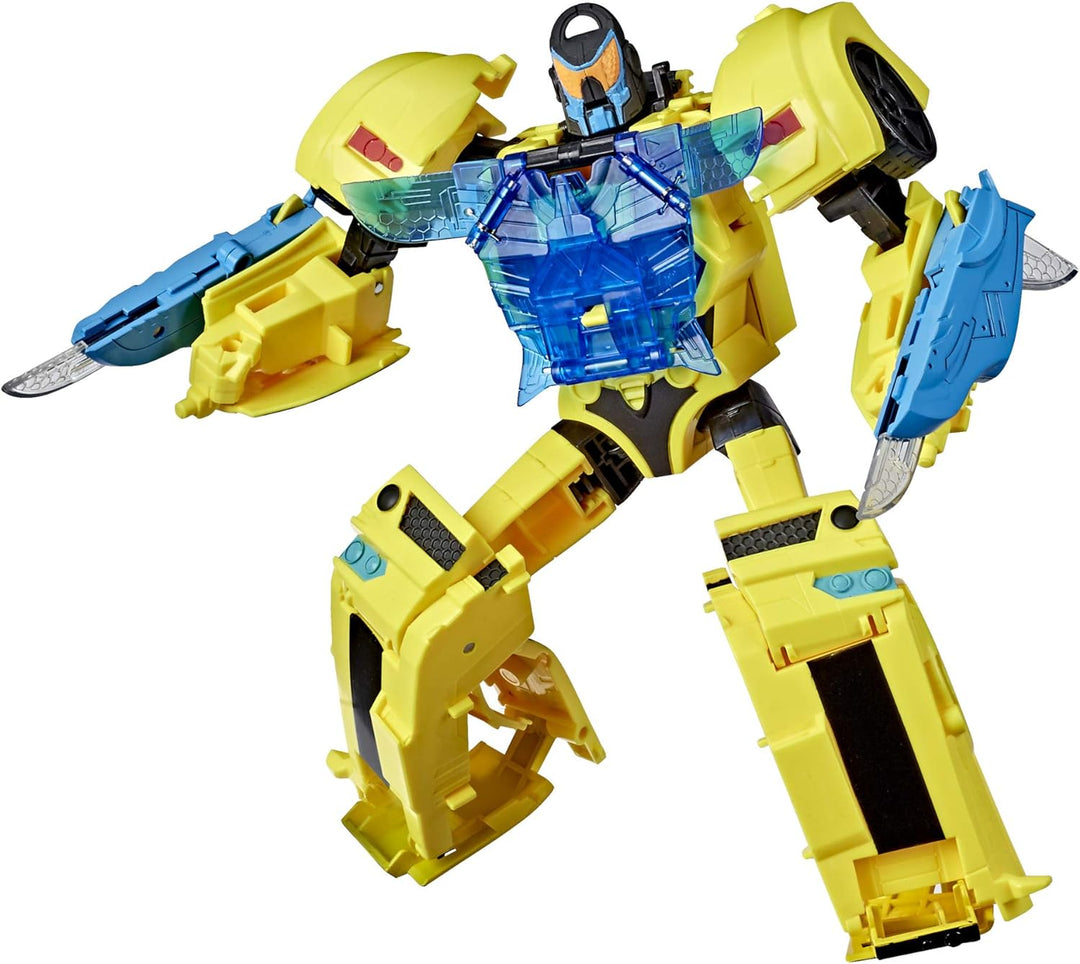 Transformers E8381 Bumblebee Cyberverse Adventures Battle Call Officer-Klasse Bumblebee, stimmenakti
