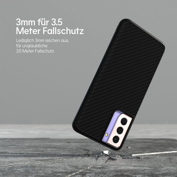 RhinoShield Case kompatibel mit [Samsung Galaxy S21+] | SolidSuit - Stossdämpfende & schlanke Schutz