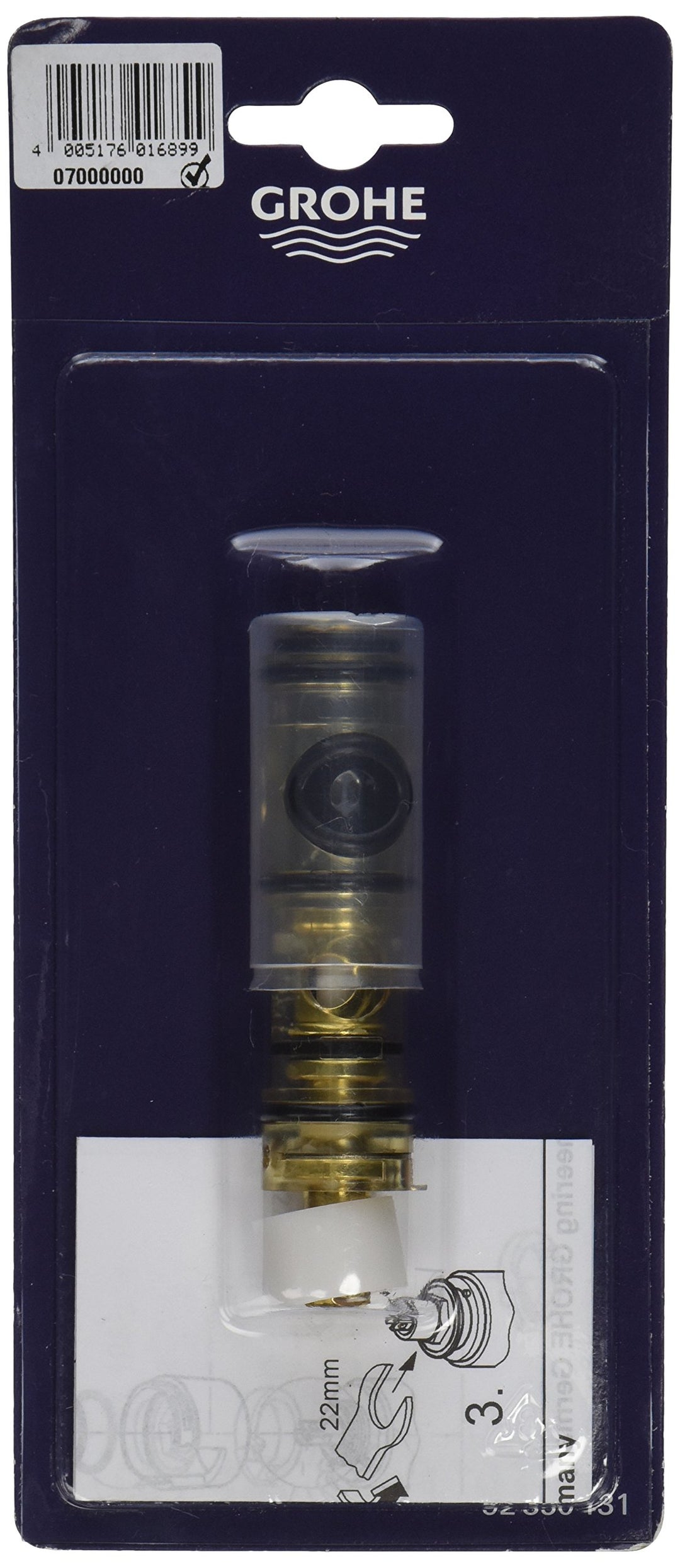 GROHE - Kartusche (ab Baujahr 1974, für Euromix und Ladylux), 07000000