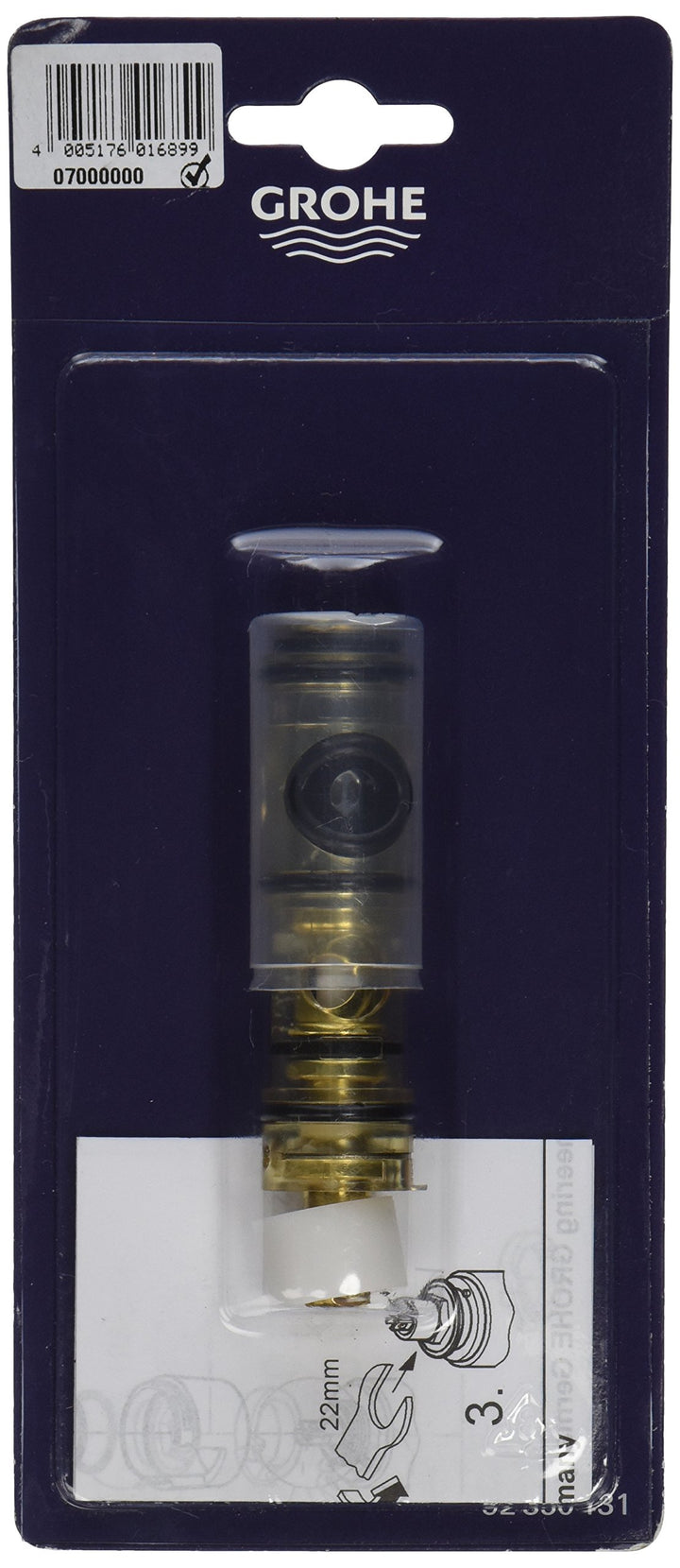 GROHE - Kartusche (ab Baujahr 1974, für Euromix und Ladylux), 07000000
