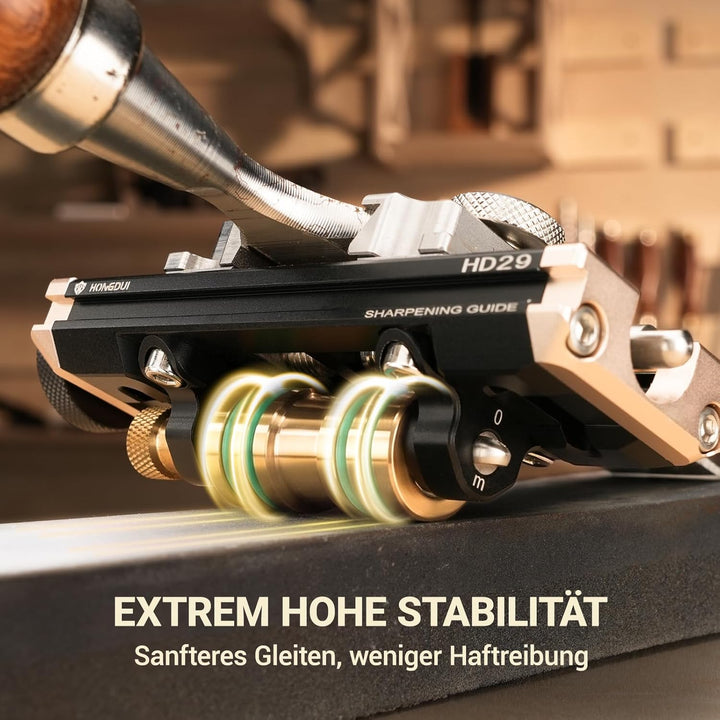 HONGDUI HD29 Schleifführung, Holzbearbeitung, Schärfsystem, Meissel, Schärfwerkzeug, Schärfbefestigu
