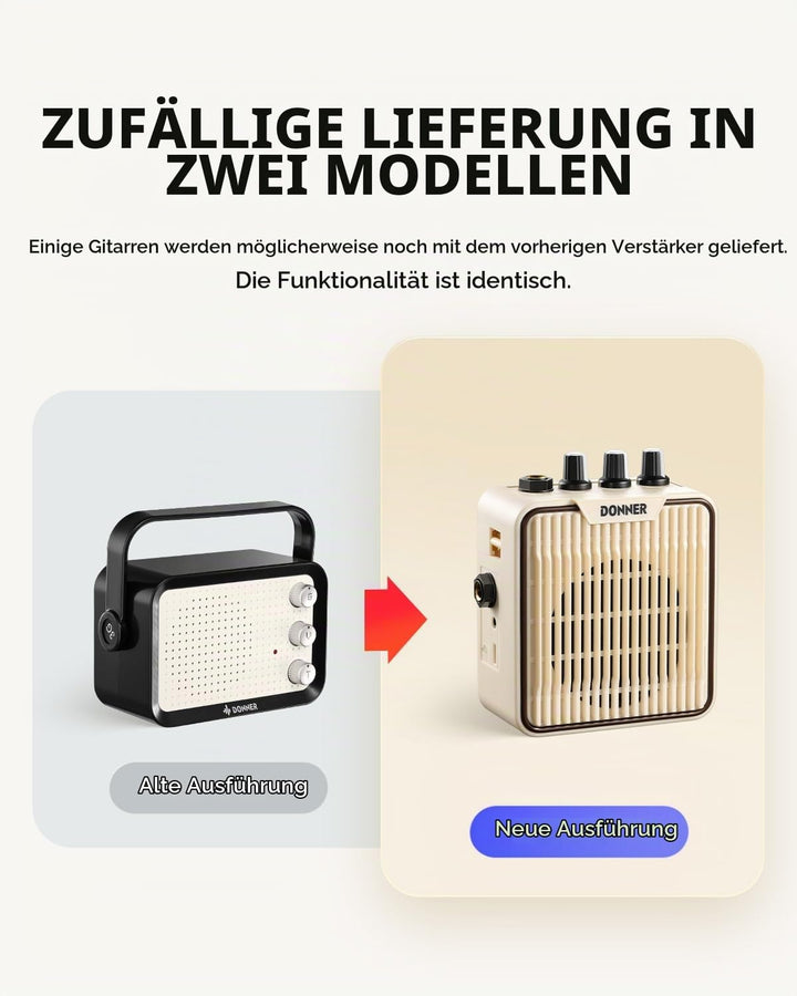 Donner E-Gitarre Set Anfänger Junior Kit ST-Stil 30 Zoll Mini Gitarren Premium Bundle mit Verstärker