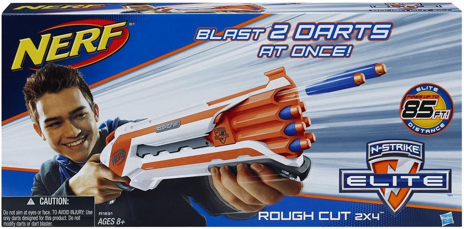 Nerf N-Strike Elite Rough Cut 2 X 4 Blaster