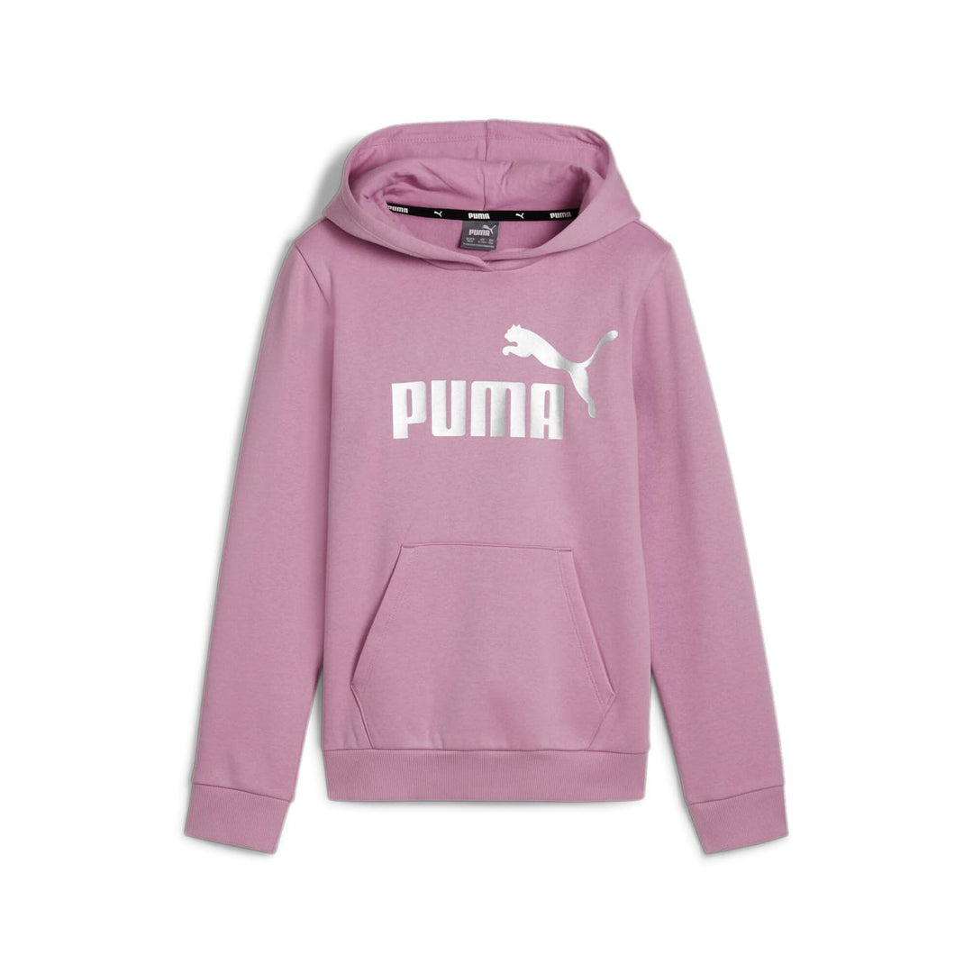 PUMA Mädchen ESS+ Logo Hoodie FL G Hoodie (1er Pack) 6 Rosa, 6 Rosa