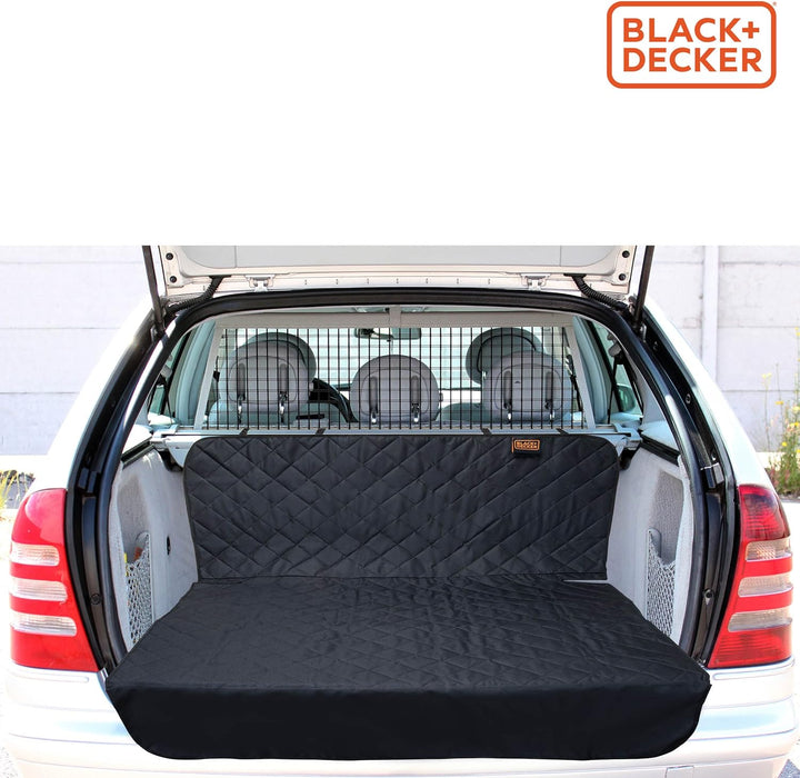 BLACK+DECKER Kofferraumschutzhülle Hund - Universal - rutschfest - wasserabweisend - 178 x 129 cm -