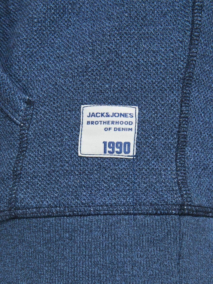 JACK & JONES Male Hoodie Kängurutaschen MNavy Blazer