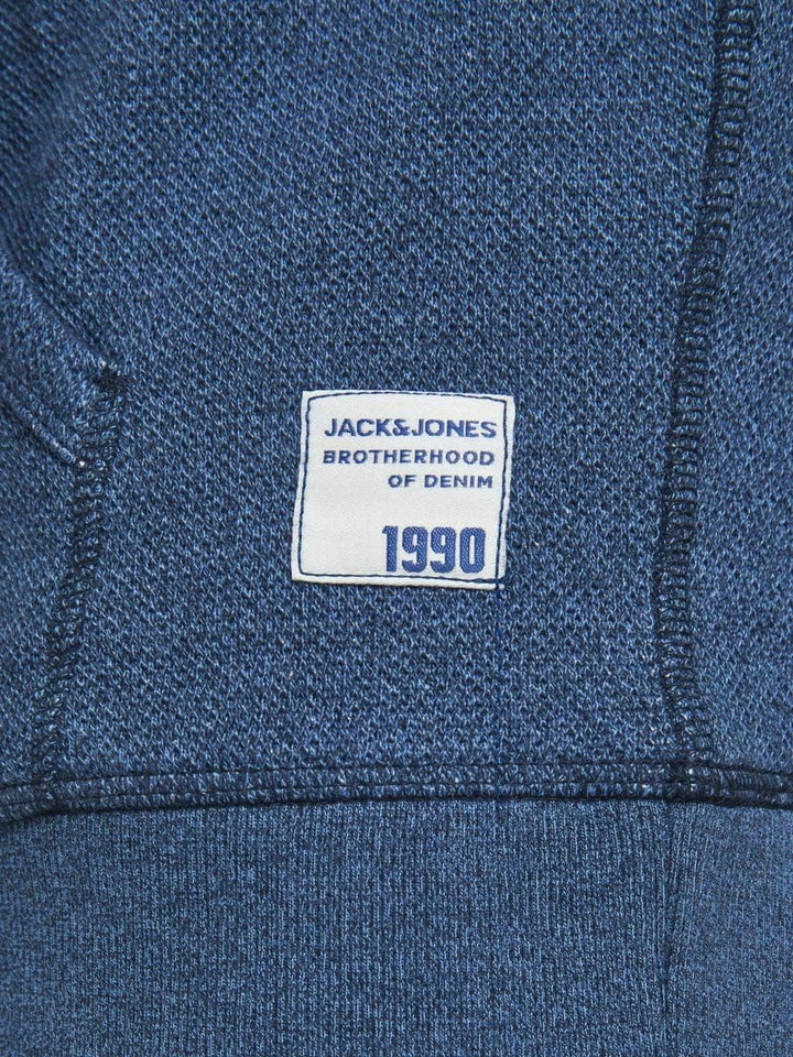 JACK & JONES Male Hoodie Kängurutaschen MNavy Blazer