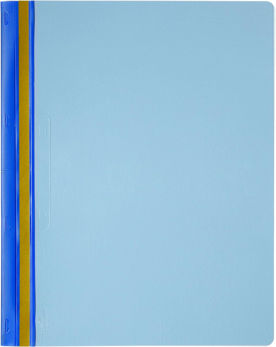 Durable Durabind Sichthefter mit Bindesystem für 30 Blatt A4, 25 Stück, blau, 225006, blau