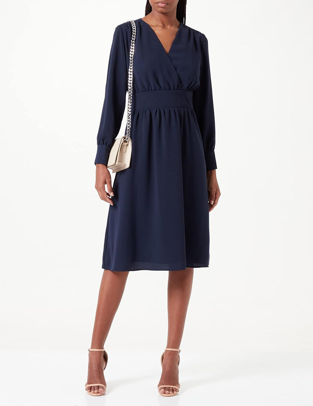 Seidensticker Damen Kleid 38 Dunkelblau, 38 Dunkelblau