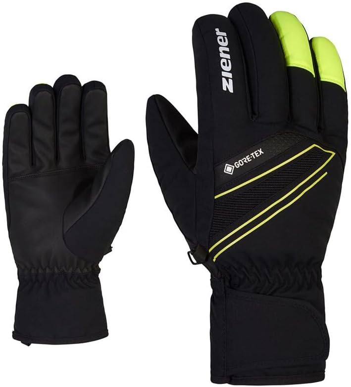 Ziener Herren Gunar Ski-Handschuhe/Wintersport | wasserdicht, atmungsaktiv, warm, Gore-Tex 11 black.