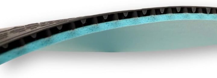 Sauer & Tröger Tischtennis Belag Anti Top | Blackout | Rot, Schwarz, Blau | 1,5 mm 2,0 mm Schwarz 2,