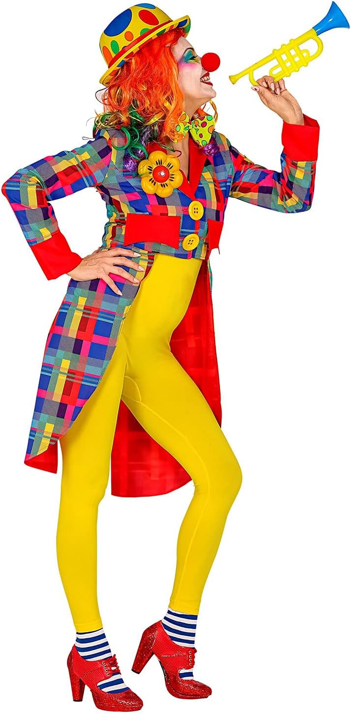 Widmann - Kostüm Clown, Frack, Zirkusdirektorin, Motto-Party, Karneval, M