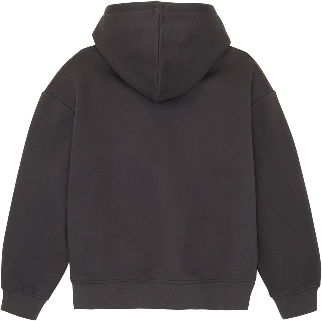 TOM TAILOR Mädchen Basic Hoodie mit Handytasche 140 29476 - Coal Grey, 140 29476 - Coal Grey