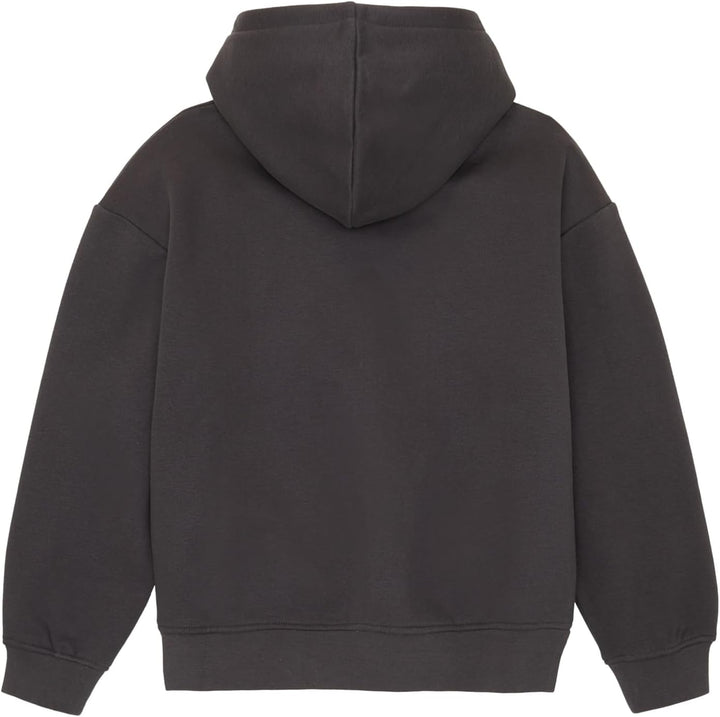TOM TAILOR Mädchen Basic Hoodie mit Handytasche 140 29476 - Coal Grey, 140 29476 - Coal Grey