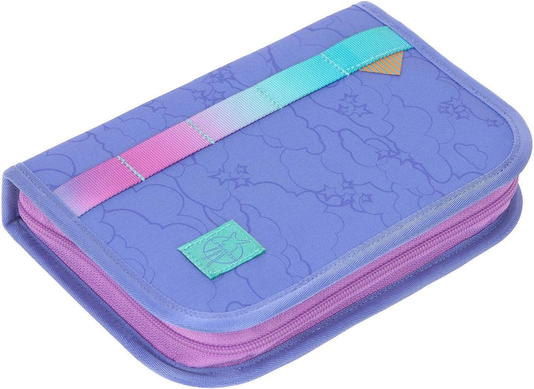 LÄSSIG Schulranzen Regenhülle Light Unique School Set 7-teilig Cloud lilac violett