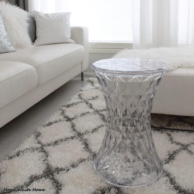 Kartell Stone, Hocker, Verchromt Indoor Verchromt, Indoor Verchromt