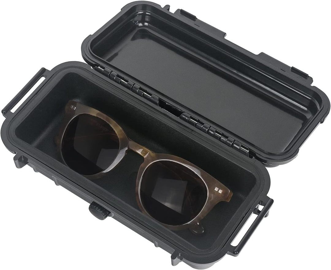 HMF ODK500 Outdoor-Koffer klein, wasserdichte Box für Boot und Freizeit | 19,8 x 9,6 x 6,3 cm, 19,8