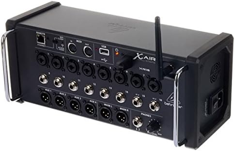 Behringer X AIR XR16 Digitalmixer mit 16 Eingängen für iPad/Android-Tablets mit 8 programmierbaren M