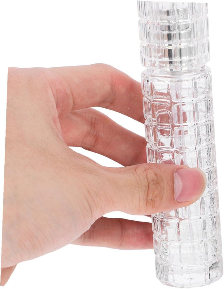 NUOBESTY Nachfüllbare Kristallglas Sprühflasche 12.3x2.8cm 2 Stück Cocktailzerstäuber für Bar Party