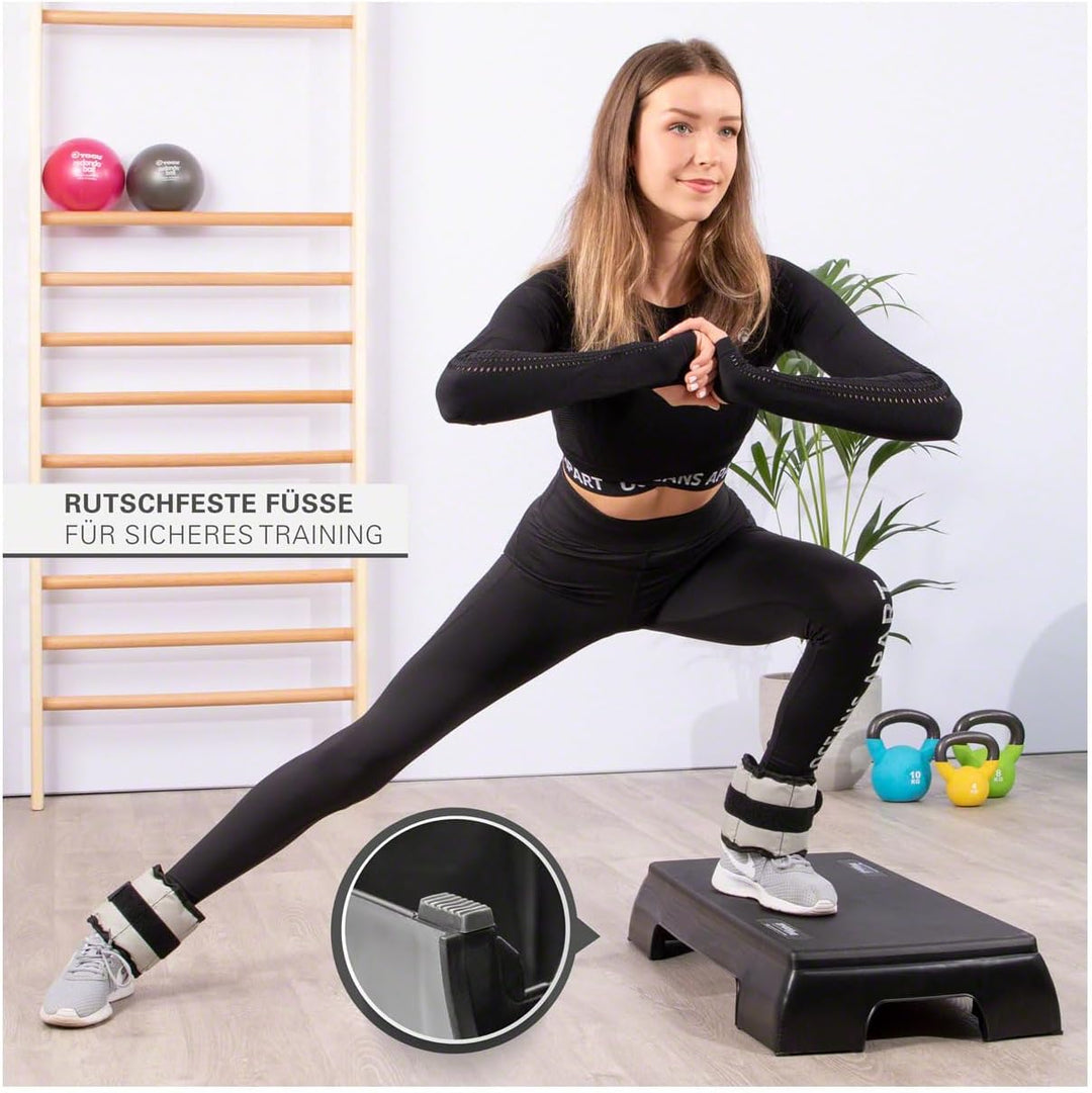 Stepp Brett Stepper Aerobic Studio Fitness Step Board Einteilig