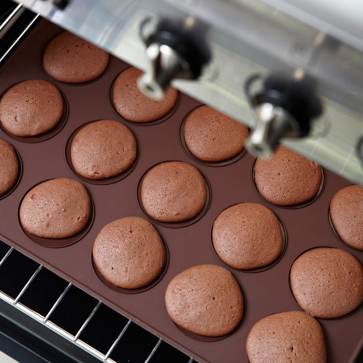 Lékué Macarons-Backset, braun A 30 cm, A 30 cm