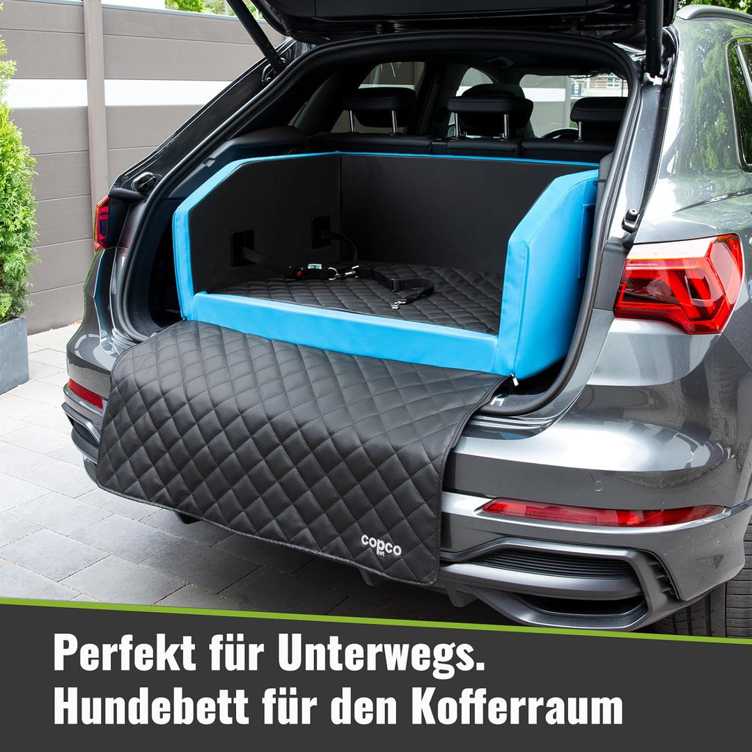 Hundebox Auto Kofferraumschutz Hund mit ladekantenschutz Kofferraum【Mit Tasche】 Kofferraum schutzmat