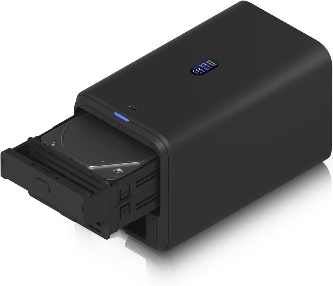 Sistema NAS Ubiquiti UNAS 2 2 Baías 3.5" Preto