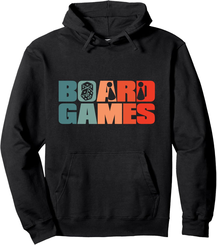 Retro Brettspiel Spieleabend - Vintage Gesellschaftsspiele Pullover Hoodie
