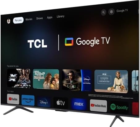 TCL 65T8B 65-Zoll QLED Pro 144Hz Onkyo Gaming Fernseher, 4K UHD, HDR Pro, Google TV (Dolby Vision IQ