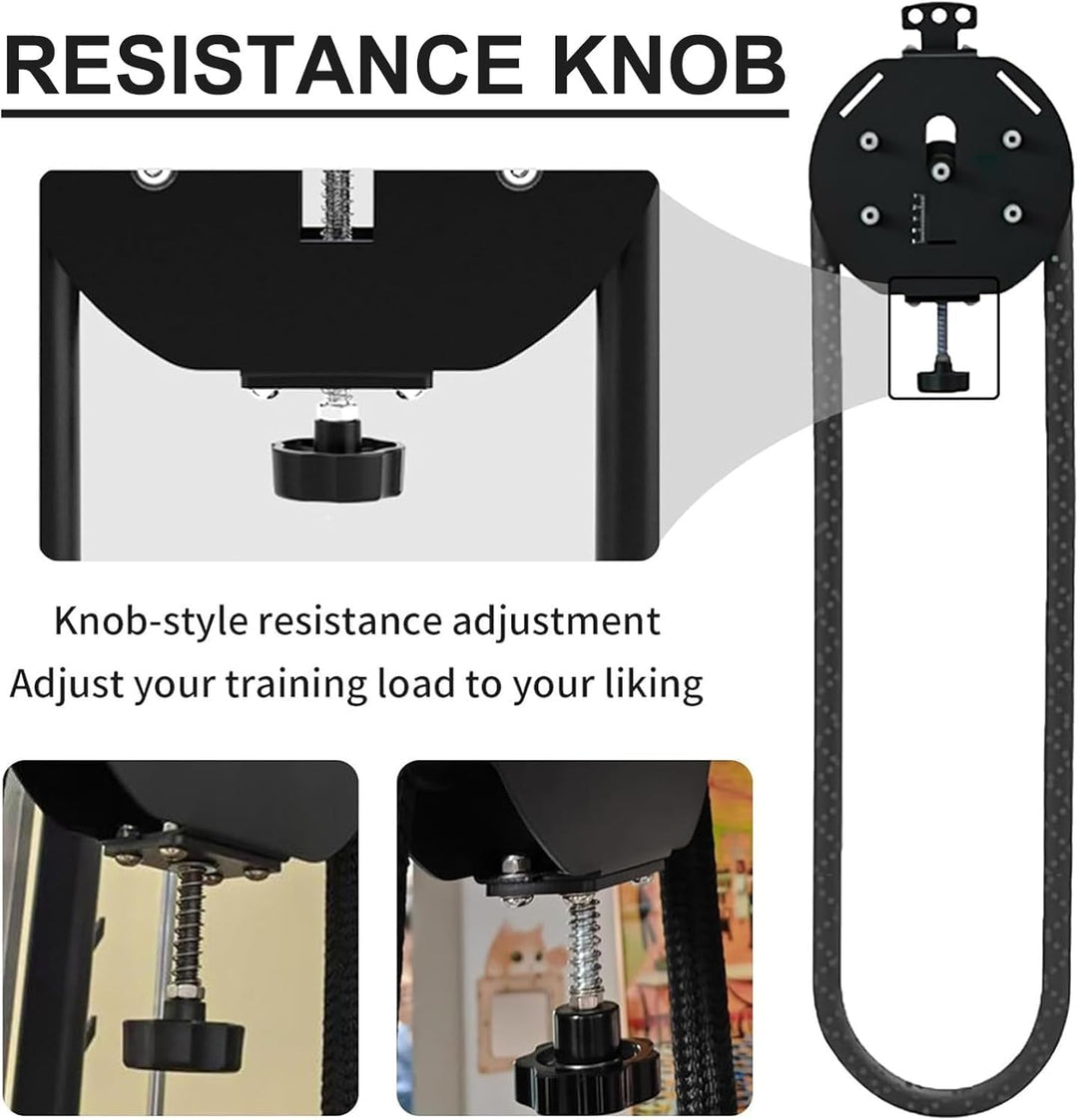 Endlosseiltrainer für Das Heim-Fitnessstudio,Seilzugmaschine für Rücken-,5-30 kg Einstellbarer Wider