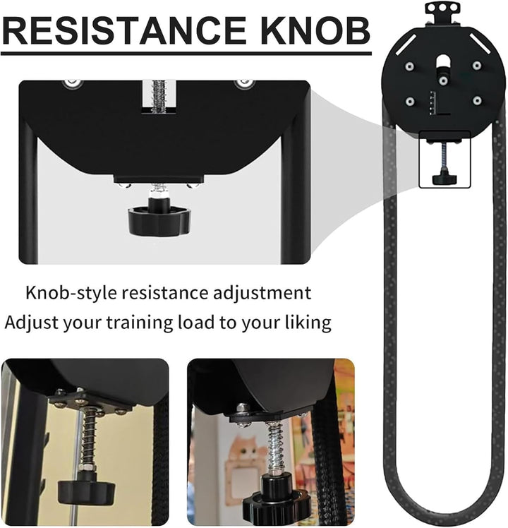 Endlosseiltrainer für Das Heim-Fitnessstudio,Seilzugmaschine für Rücken-,5-30 kg Einstellbarer Wider
