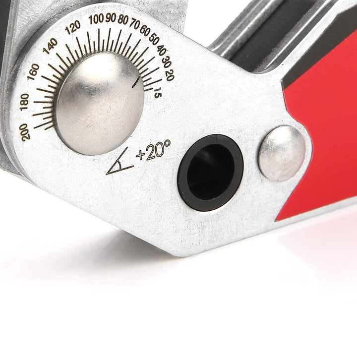 Schweissmagnethalter，Jectse 20 ° -200° Verstellbare Winkel Starke magnetische breite Adsorptionsfläc