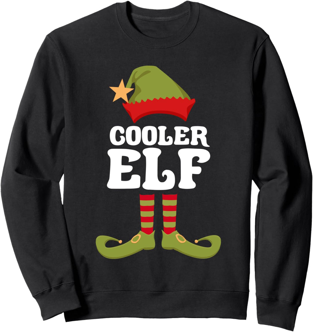 Cooler Elf Weihnachtself Weihnachten Sweatshirt
