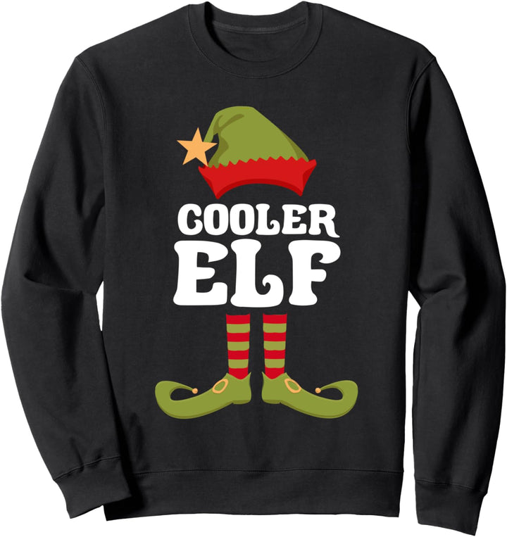 Cooler Elf Weihnachtself Weihnachten Sweatshirt