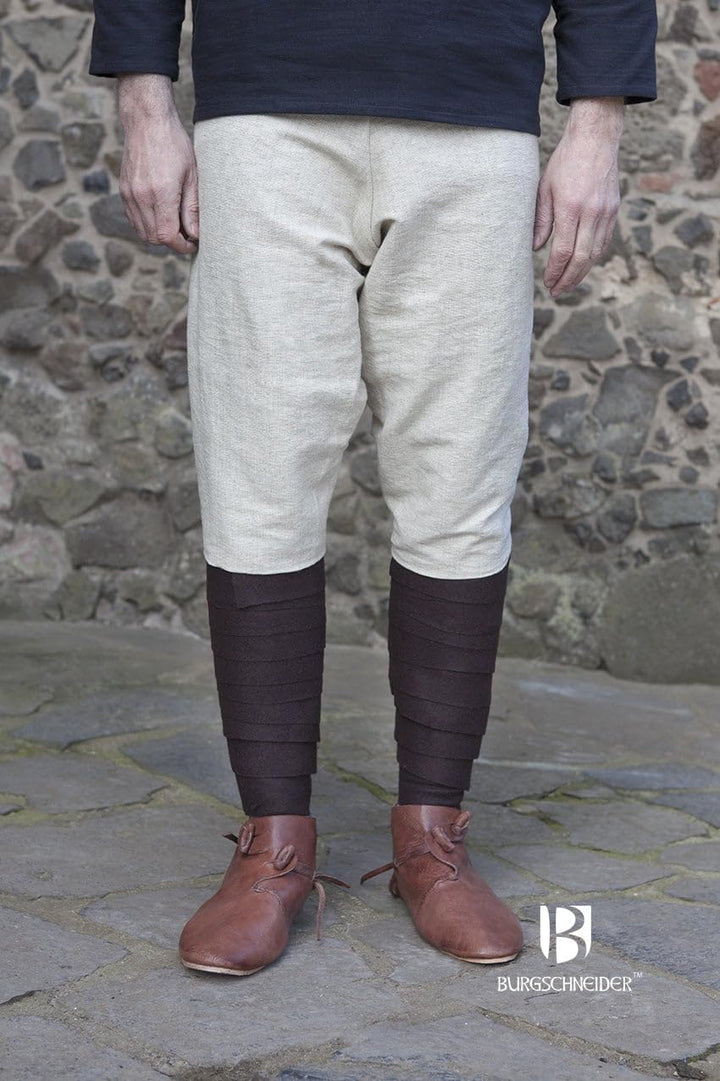 Burgschneider - Thorsberghose Ragnar - Kleidung für Larp, Mittelalter, Cosplay und Fantasy, S Hanf