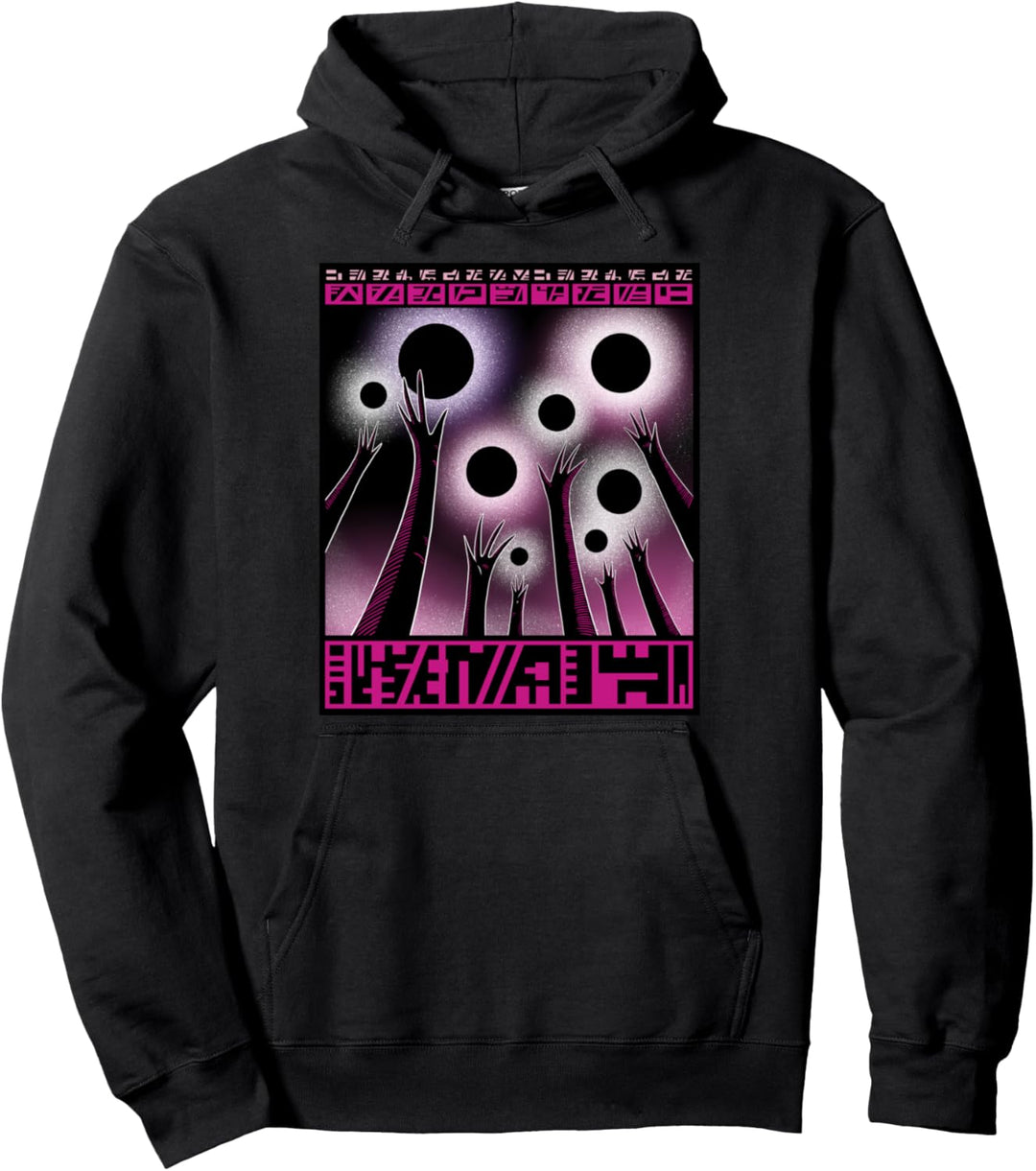 Cosmic Alien Fantasy Hand Planet Space Galaxy Universum Pullover Hoodie