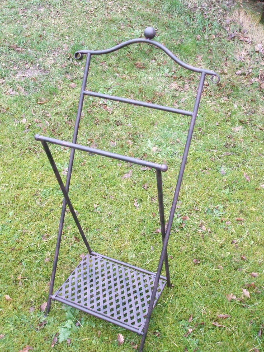 Praktischer Stand - Handtuchhalter, Handtuchstange, Eisen, Landhaus