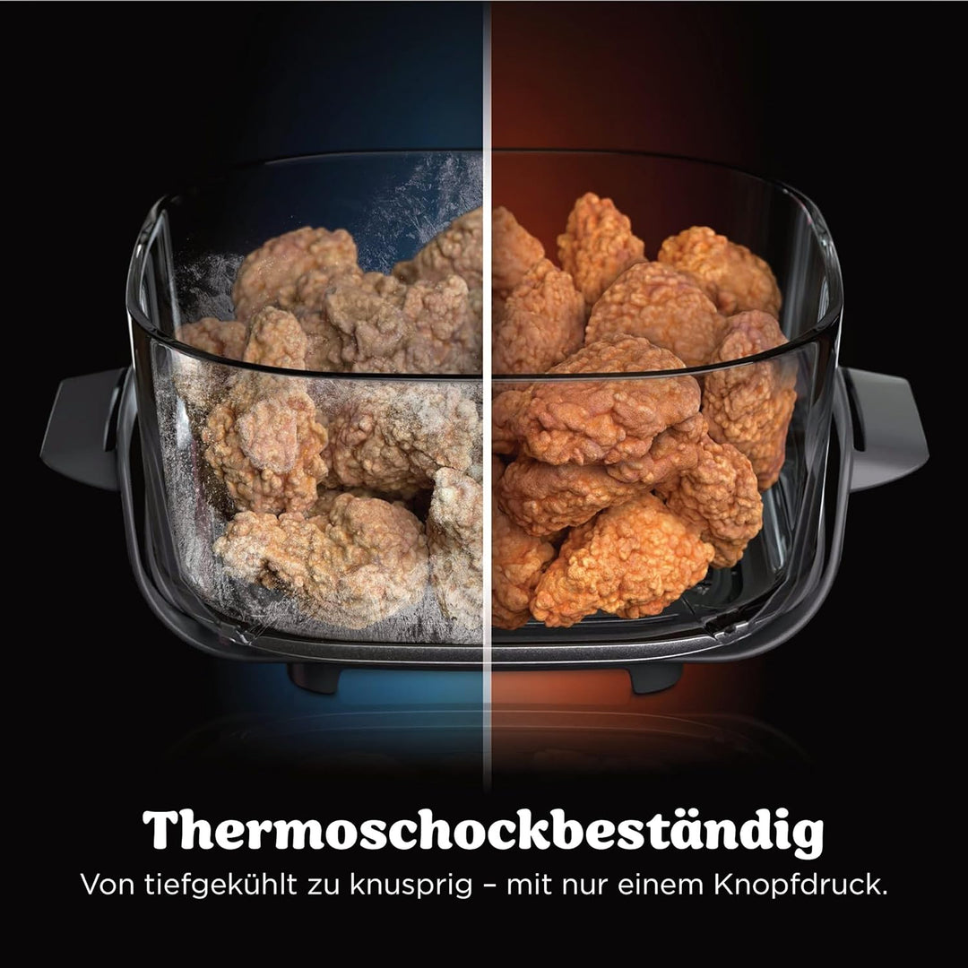 Ninja CRISPi Tragbare Heissluftfritteuse mit Tragetasche, 3,8 l & 1,4 l, 4-in-1: Heissluftfrittieren